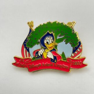 Disney Donald Duck Animal Kingdom American Flag July 4th 4 2000 Pin H7