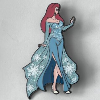 Disney Fantasy Pin Jessica Rabbit as Elsa Frozen (B9)