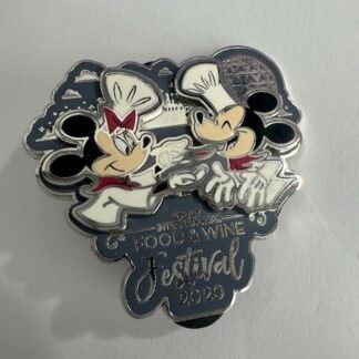 Disney Limited Release EPCOT Food and Wine Festival 2020 Anniversary Pin (A9)