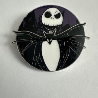 Disney Loungefly Jack Skellington Nightmare Before Christmas Face Spinner Pin A9