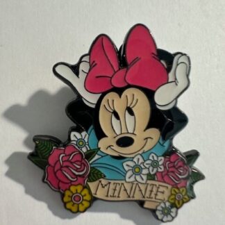 Disney Loungefly Mickey & Friends Tattoo Pin - Minnie Mouse (E3)