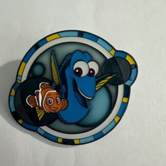 Disney Loungefly Pixar Stained Glass Pin Finding Dory Nemo (D7)