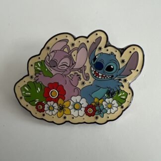 Disney Loungefly Stitch & Angel Floral Portrait Pin Blind Box - Playful E5
