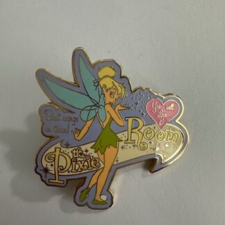 Disney Park Trading Pin Tinkerbell "Best Wings In Town - The Pixie Room" (E0)