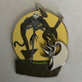Disney Parks 2022 The Nightmare Before Christmas Jack Skellington & Zero Pin F0