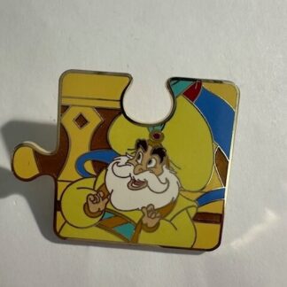 Disney Parks Aladdin Sultan Character Connection Mystery puzzle pin LE 1100 C3