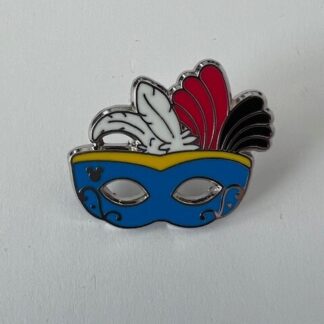 Disney Parks DLR WDW Hidden Mickey Mardi Gras Carnivale Mask Donald Duck Pin E7