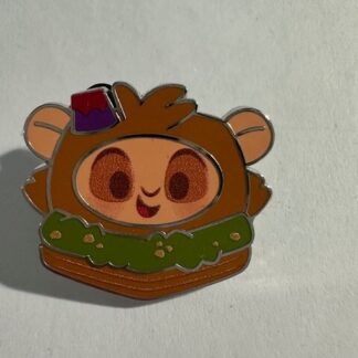 Disney Parks Mystery Pin Munchlings Series 4 Abu Sandwich Munchling Aladdin (E8)
