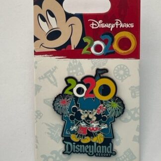 Disney Parks New Year's Mickey & Minnie Mouse Castle Walt Disney World Pin (B)