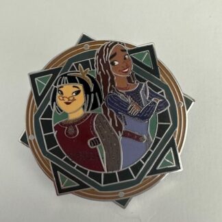 Disney Parks Wish Mystery Box -  Asha And Best Friend Dahlia Pin 2023 (C5)