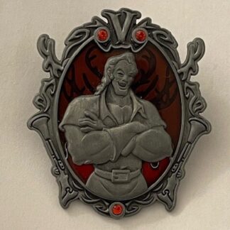 Disney Parks Wonderfully Wicked frames Gaston Disney Pin BATB(A1)