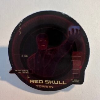 Disney Pin - 2022 - WDW Marvel Nova Corps Data File - Red Skull Terran (D6)