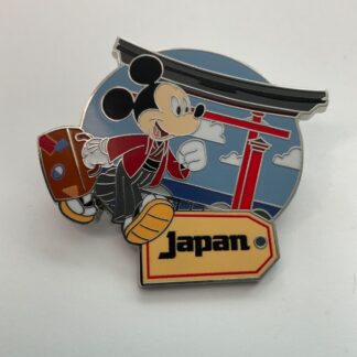 Disney Pin 2024 WDW EPCOT Mickey Mouse Japan Pavilion Suitcase World Showcase F3
