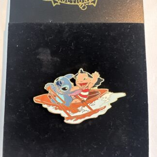 Disney Pin Auctions P.I.N.S. Lilo & Stitch Outrigger Canoe Boat 30705 LE 250