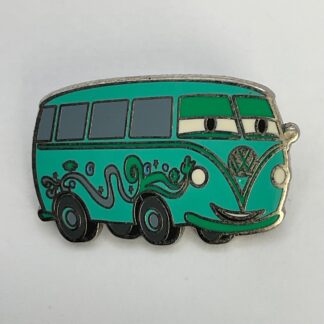 Disney Pin Cars Fillmore Kitch Volkswagon Kitsch Mini Van Hippie Pixar A7