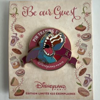 Disney Pin DLP - Stitch Eating Cake - Lilo & Stitch - Be Our Guest Event B