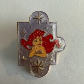 Disney Pin Just the Girls Puzzle Piece Set Ariel Little Mermaid Princess (C5)