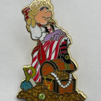 Disney Pin MOG Muppets Treasure Island Pin LE 450 Miss Piggy As Benjamin Gunn G5