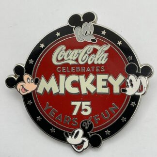 Disney Pin M&P Coca-Cola Celebrates Mickey 75 Years of Fun G6