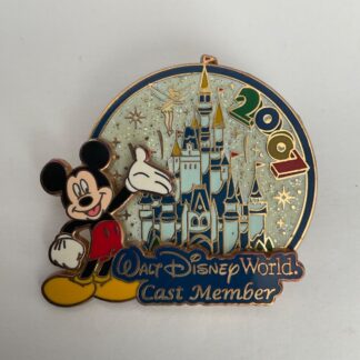 Disney Pin Mickey Mouse WDW Cast Member Tinker Bell Castle Pin 2007 F5