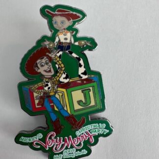 Disney Pin Mickey's Very Merry Christmas Party 2003 Woody & Jessie Toy Story (D1