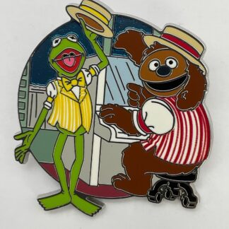 Disney Pin Muppets Park Day Mystery Kermit Dapper Dan Rowlf Main Street D8