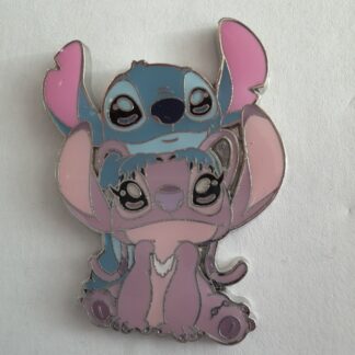 Disney Pin Stitch Leaning On Angel Loungefly G2
