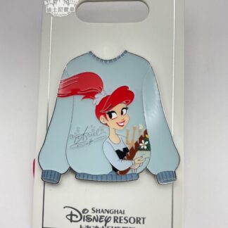 Disney Pin Sweater Ariel The Little Mermaid Shanghai Disneyland SDR (B)