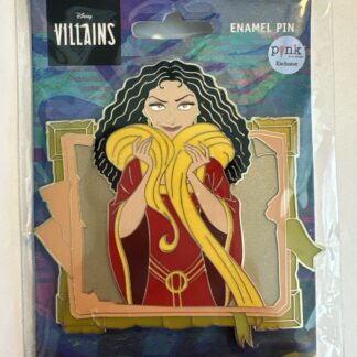 Disney  Pink a la Mode PALM Villains Spellbook Mother Gothel Tangled LE 200 Pin