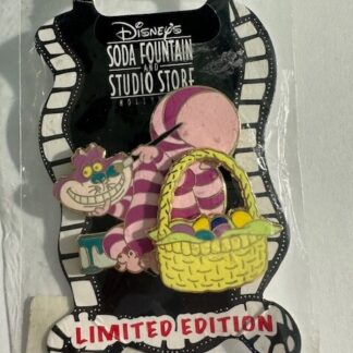 Disney Soda Fountain DSF - CHESHIRE CAT EASTER PAINTING EGGS LE 300 NEW Pin (B)