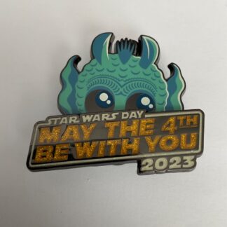 Disney Star Wars May the 4th Be With You Pin 2023 Greedo W/Gold Glitter F5