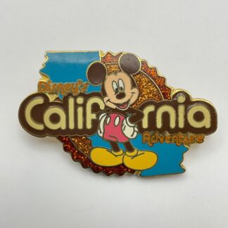 Disney State California Adventure 2006 Mickey Sparkle Glitter Pin D5
