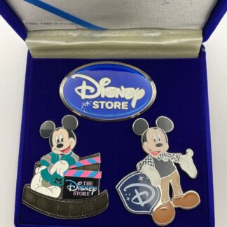 Disney Store 25th Anniversary 3 Pin Mickey Mouse Costume Box Set LE 500 (B)