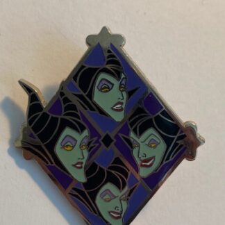 Disney Store Many Faces Of Disney Serious Maleficent Disney Pin LE250 (A1)