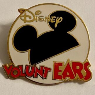 Disney Voluntears Round Mickey Earhat  Disney Pin (A3)