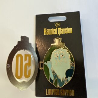 Disney WDI D23 Expo Haunted Mansion Hitchhiking Ghost Gus Pin LE300 MOG B