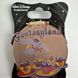 Disney WDI LE Pin Disneyland Retro Fantasyland Dumbo Mad Tea Party (B)