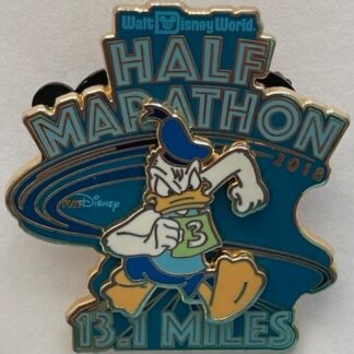 Disney WDW 2018 Marathon Weekend Half Marathon Donald Duck Pin (C6)