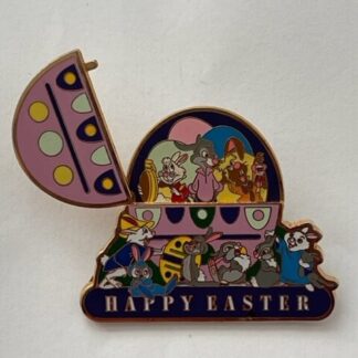 Disney WDW Happy Easter 2001 Bunnies Brer Rabbit Splash Mountain Pin LE7500 (B4)