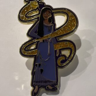 Disney Wish Asha Star Pin Loungefly Glitter E4