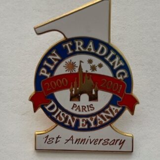 Disneyana 1st Anniversary Pin Trading Paris Pin (D9)