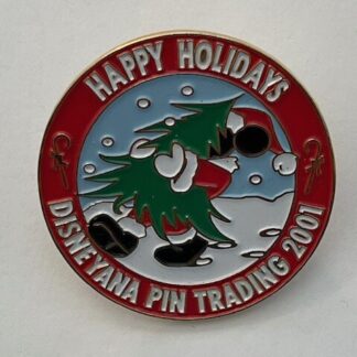 Disneyana Pin Trading 2001 Happy Holidays Mickey Tree Fantasy (D9)
