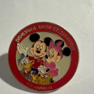 Disneyana Shop 4th Annual Celebration LE Mickey Minnie Pluto Disney Pin B0