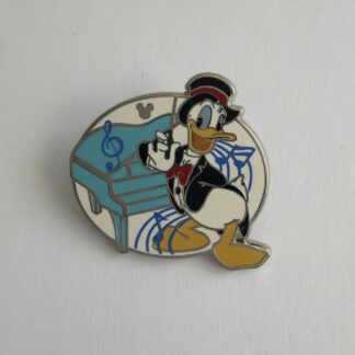 Disneyland 2019 Wave C Musicians Hidden Mickey Pin Donald Duck Piano H1