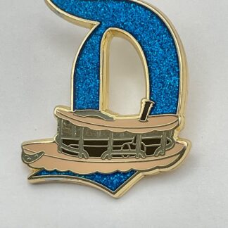 Disneyland 70th Disney Gold Key D Mystery Pin Jungle Cruise Glitter G6