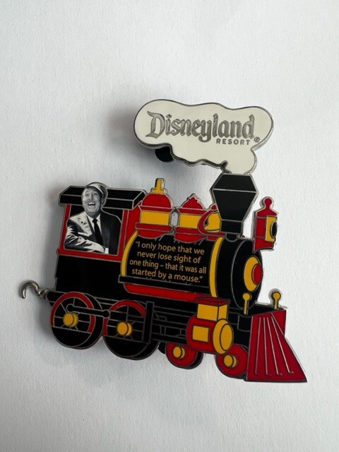 Disneyland Annual Passholder Quote Bi Monthly Train Walt Disney Pin (B6)