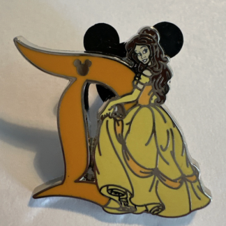 Disneyland D Hidden Mickey Disney 2024 Beauty and the Beast Belle Mystery Pin G7