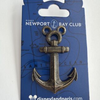 Disneyland Paris DLP Sailor Mickey Mouse Anchor Newport Bay Club Disney Pin B