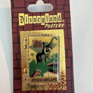 Disneyland Posters Jungle River Adventureland LE Mickey Cruise Disney Pin (B)
