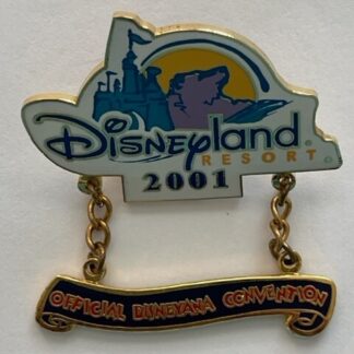 Disneyland Resort 2001 Official Disneyana Convention Pin (C6)